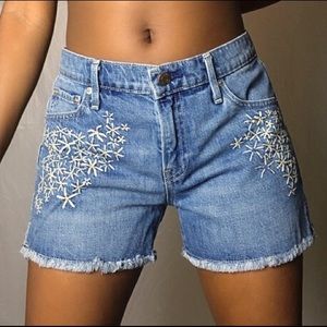Gap Original Best Girlfriend Jean Shorts Cut Off